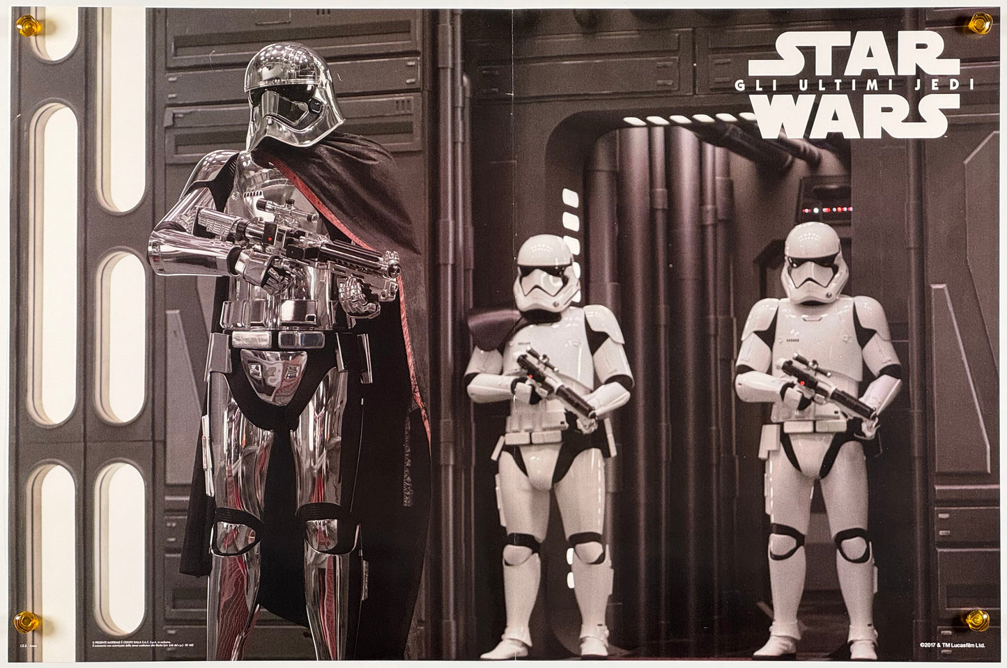 『スター・ウォーズ/最後のジェダイ』 映画 ポスター イタリア オリジナル [770]