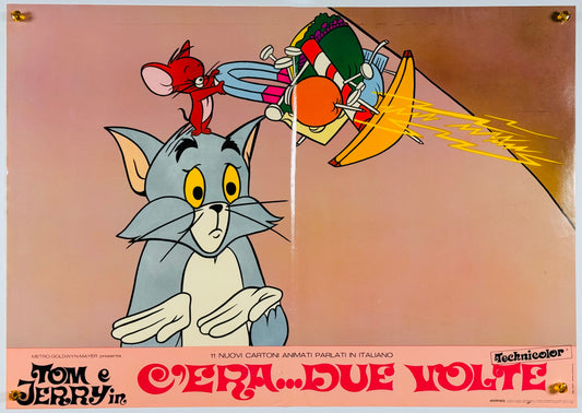 『トムとジェリー C'era… due volte』 映画 ポスター イタリア オリジナル [787]