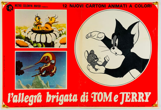 『トムとジェリー L'allegra brigata di Tom e Jerry』 映画 ポスター イタリア オリジナル [801]