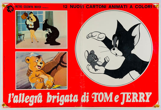 『トムとジェリー L'allegra brigata di Tom e Jerry』 映画 ポスター イタリア オリジナル [802]