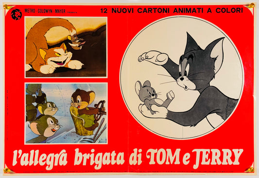 『トムとジェリー L'allegra brigata di Tom e Jerry』 映画 ポスター イタリア オリジナル [805]