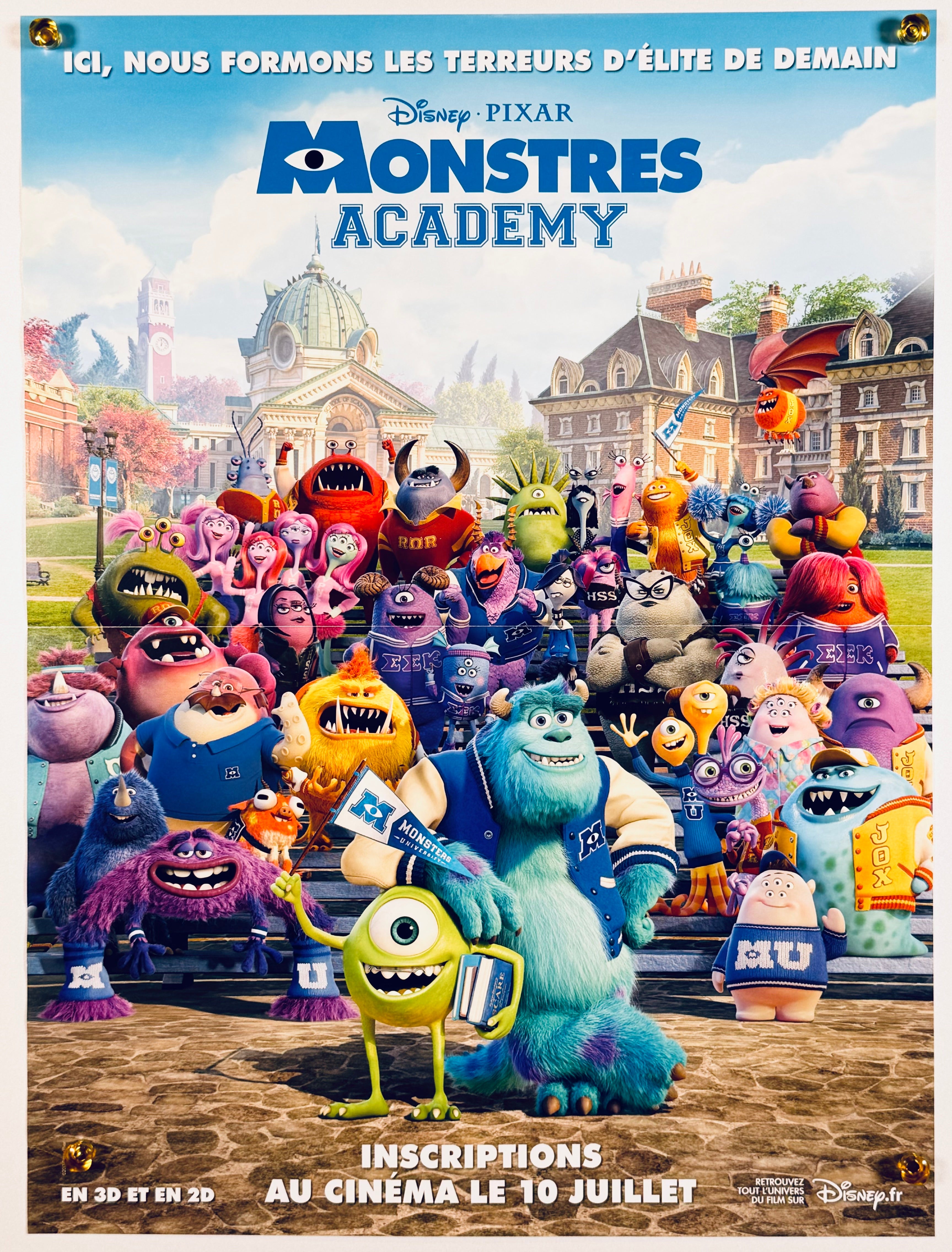 モンスターズ・ユニバーシティ』 海外アニメ フランス - 海外版映画