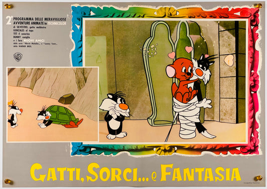 『ルーニー・テューンズ Gatti, sorci e fantasia』 映画 ポスター イタリア オリジナル [823]