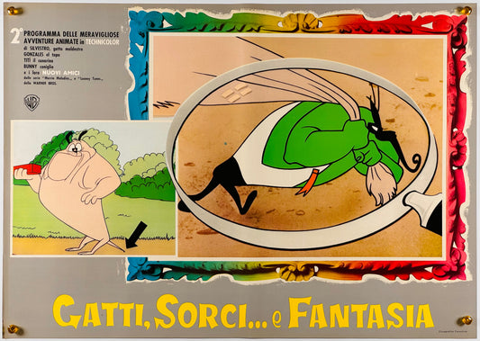 『ルーニー・テューンズ Gatti, sorci e fantasia』 映画 ポスター イタリア オリジナル [824]