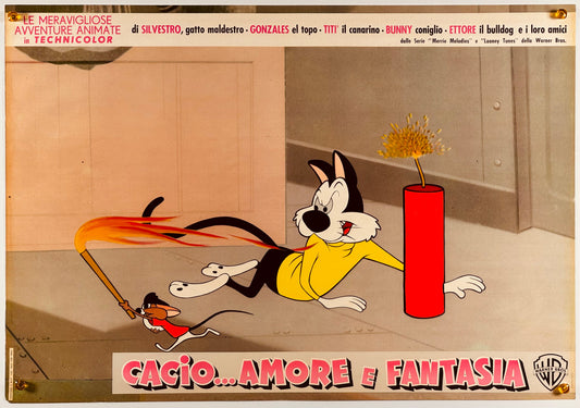 『ルーニー・テューンズ Cacio, amore e fantasia』 映画 ポスター イタリア オリジナル [836]