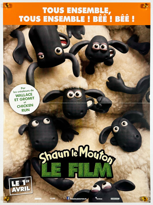 『ひつじのショーン』 映画 ポスター フランス オリジナル [83]