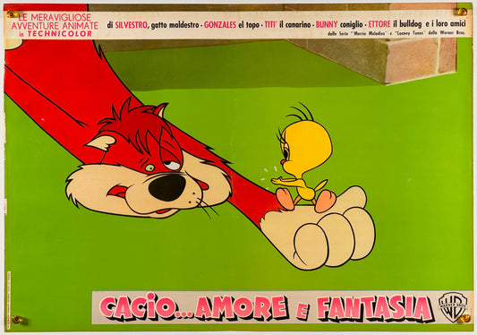 『ルーニー・テューンズ Cacio, amore e fantasia』 映画 ポスター イタリア オリジナル [848]