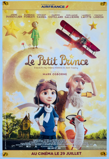 『リトルプリンス 星の王子さまと私』 映画 ポスター フランス オリジナル [84]