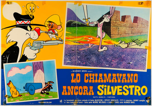 『ルーニー・テューンズ Lo chiamavano ancora Silvestro』 映画 ポスター イタリア オリジナル [882]