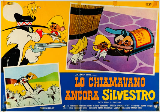 『ルーニー・テューンズ Lo chiamavano ancora Silvestro』 映画 ポスター イタリア オリジナル [883]