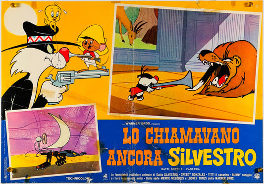 『ルーニー・テューンズ Lo chiamavano ancora Silvestro』 映画 ポスター イタリア オリジナル [884]