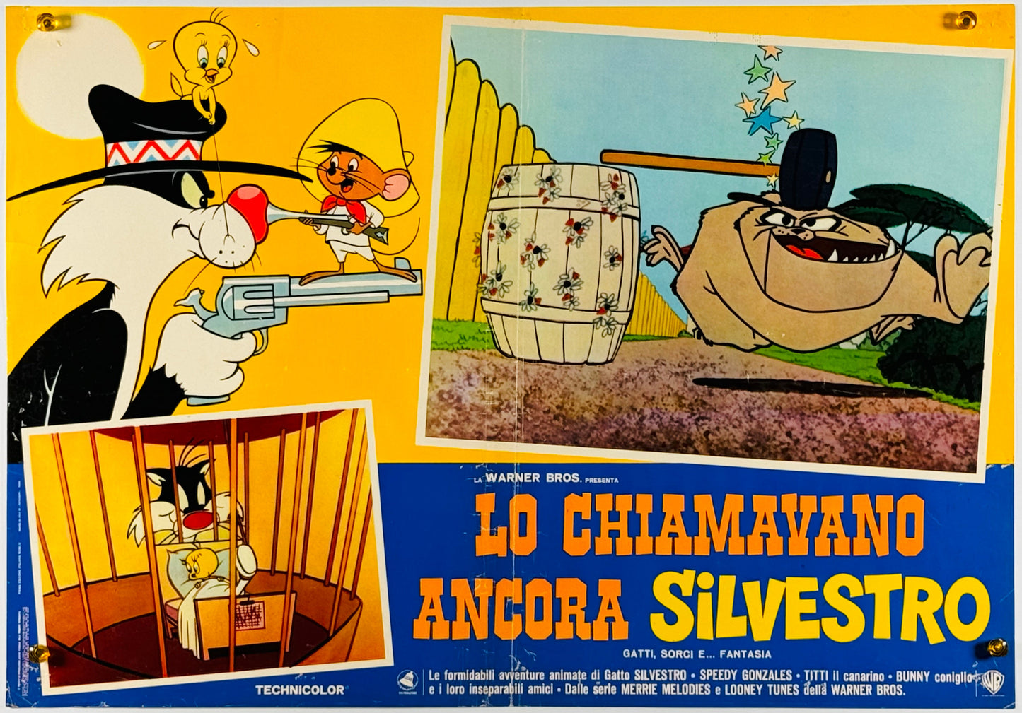 『ルーニー・テューンズ Lo chiamavano ancora Silvestro』 映画 ポスター イタリア オリジナル [886]