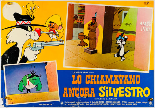 『ルーニー・テューンズ Lo chiamavano ancora Silvestro』 映画 ポスター イタリア オリジナル [887]