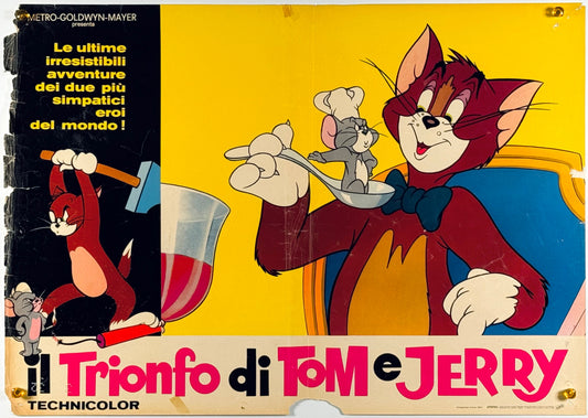 『トムとジェリー Il trionfo di Tom e Jerry』 映画 ポスター イタリア オリジナル [913]