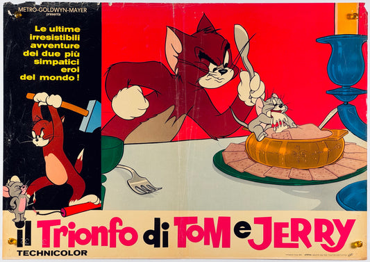 『トムとジェリー Il trionfo di Tom e Jerry』 映画 ポスター イタリア オリジナル [919]