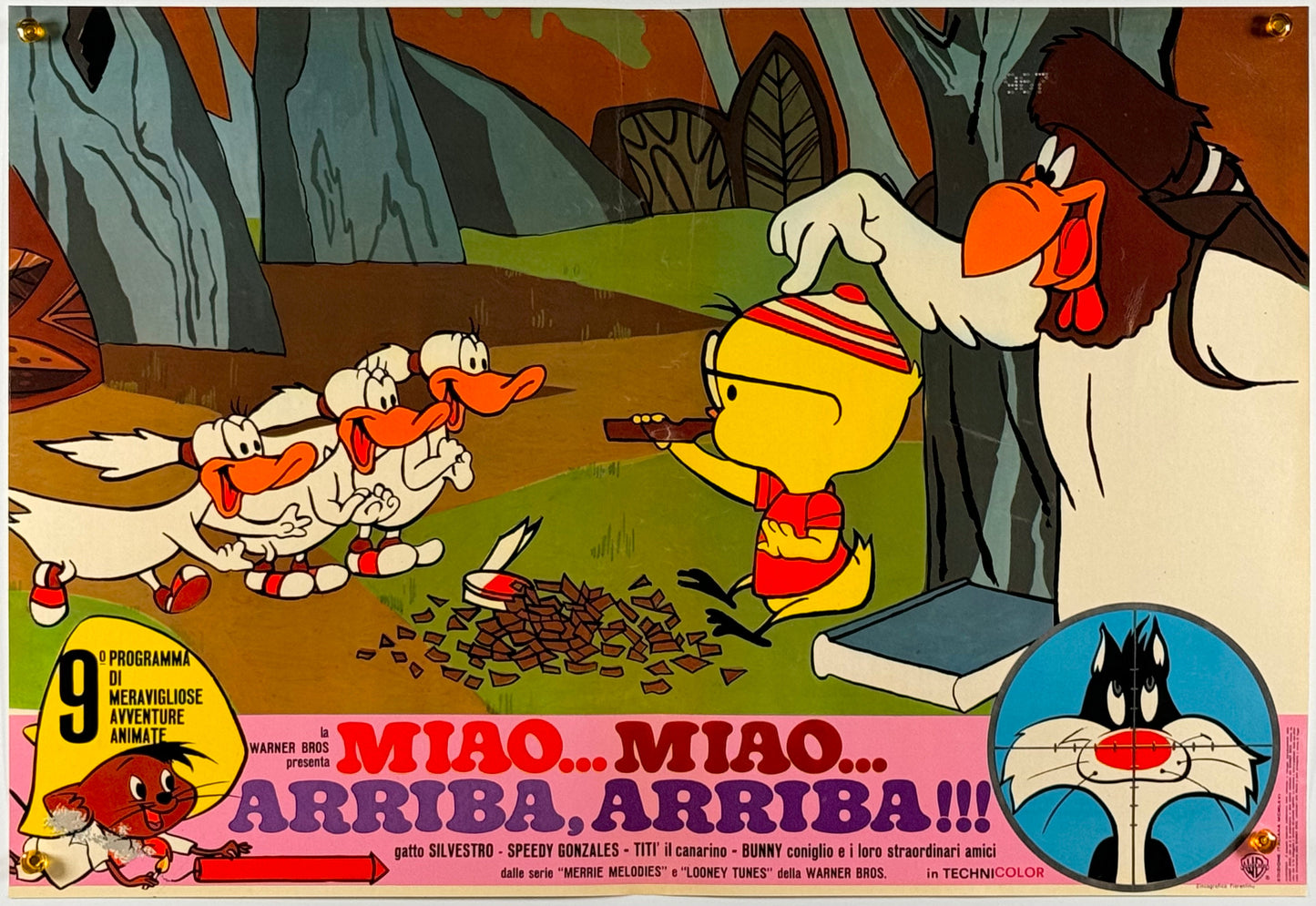『ルーニー・テューンズ Miao miao arriba arriba!』 映画 ポスター イタリア オリジナル [922]