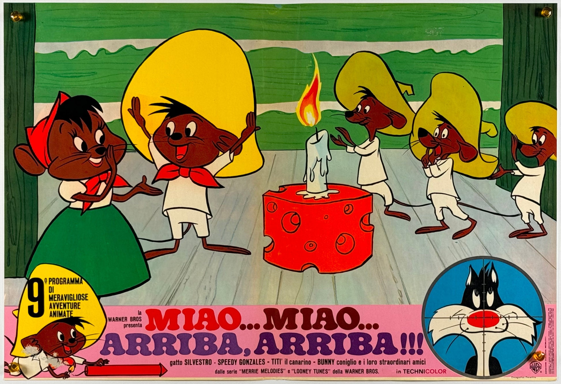 『ルーニー・テューンズ Miao miao arriba arriba!』 映画 ポスター イタリア オリジナル [923]