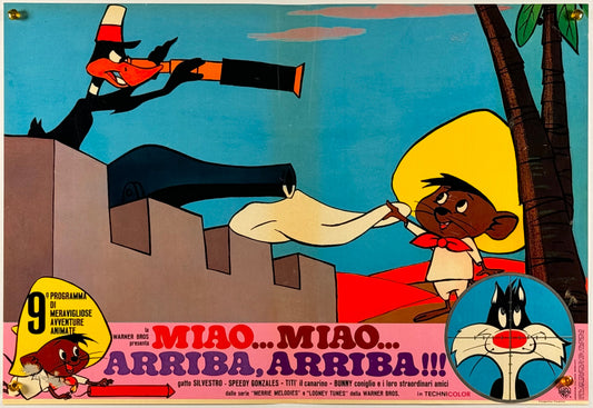 『ルーニー・テューンズ Miao miao arriba arriba!』 映画 ポスター イタリア オリジナル [924]