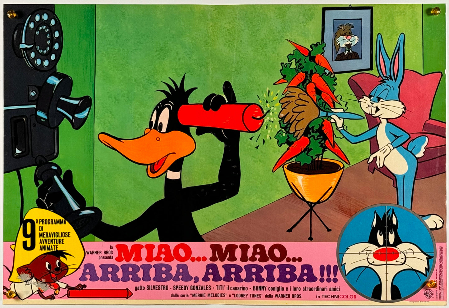 『ルーニー・テューンズ Miao miao arriba arriba!』 映画 ポスター イタリア オリジナル [927]
