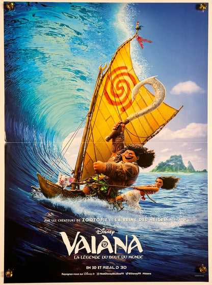 『モアナと伝説の海』 映画 ポスター フランス オリジナル [92]_1