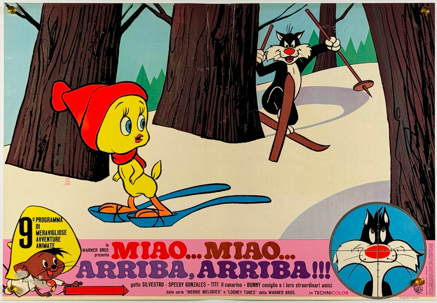 『ルーニー・テューンズ Miao miao arriba arriba!』 映画 ポスター イタリア オリジナル [930]