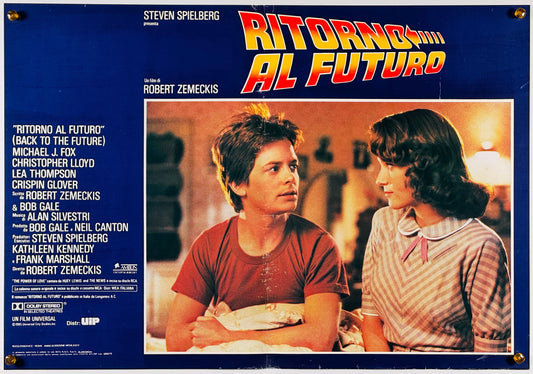 『バック・トゥ・ザ・フューチャー』 映画 ポスター イタリア オリジナル [936]