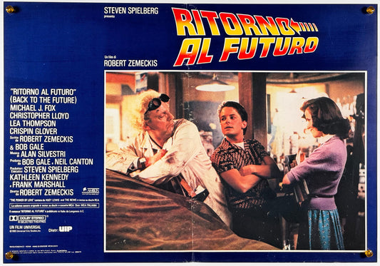 『バック・トゥ・ザ・フューチャー』 映画 ポスター イタリア オリジナル [939]