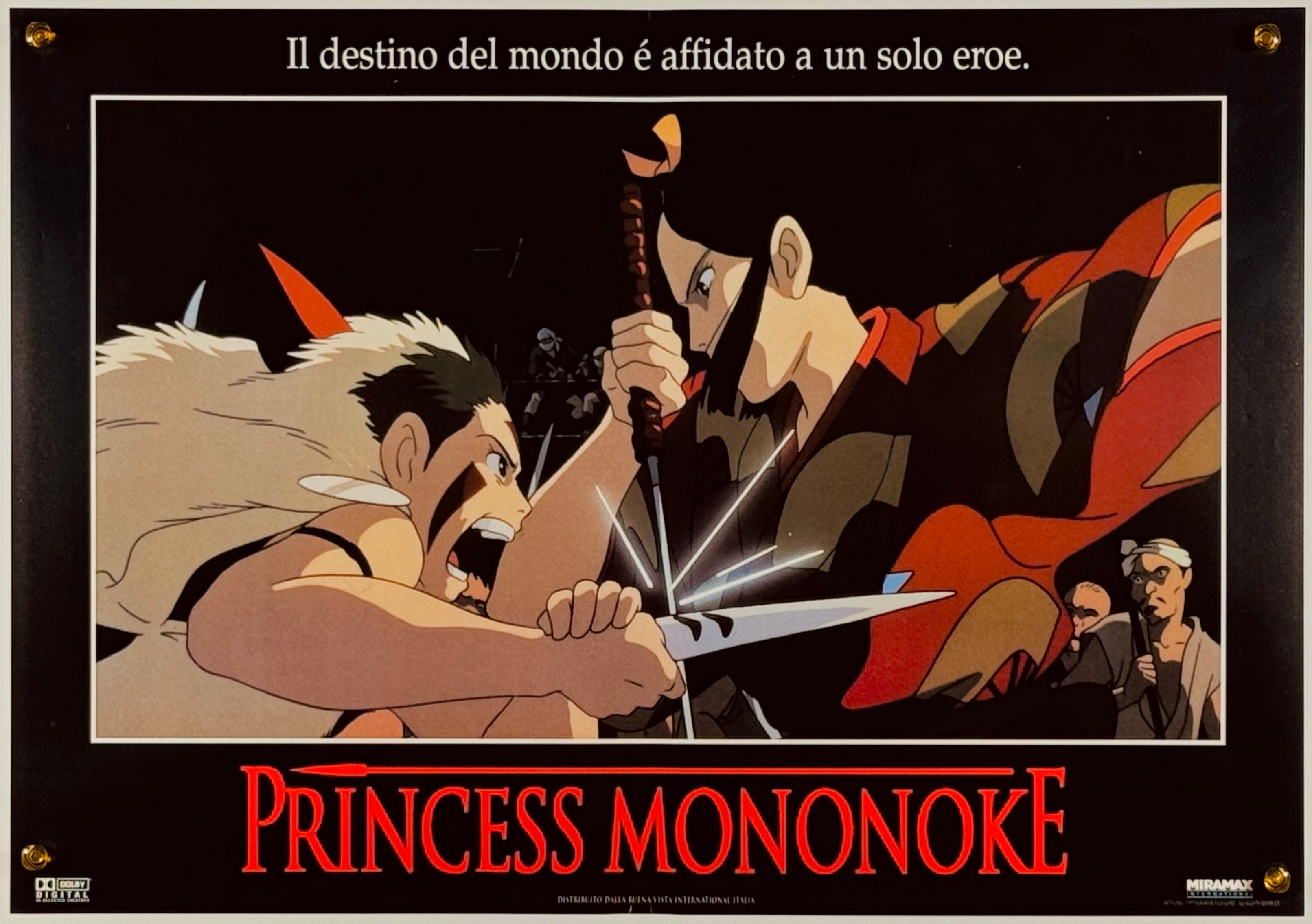 もののけ姫』 国内アニメ イタリア - 海外版映画ポスター専門店