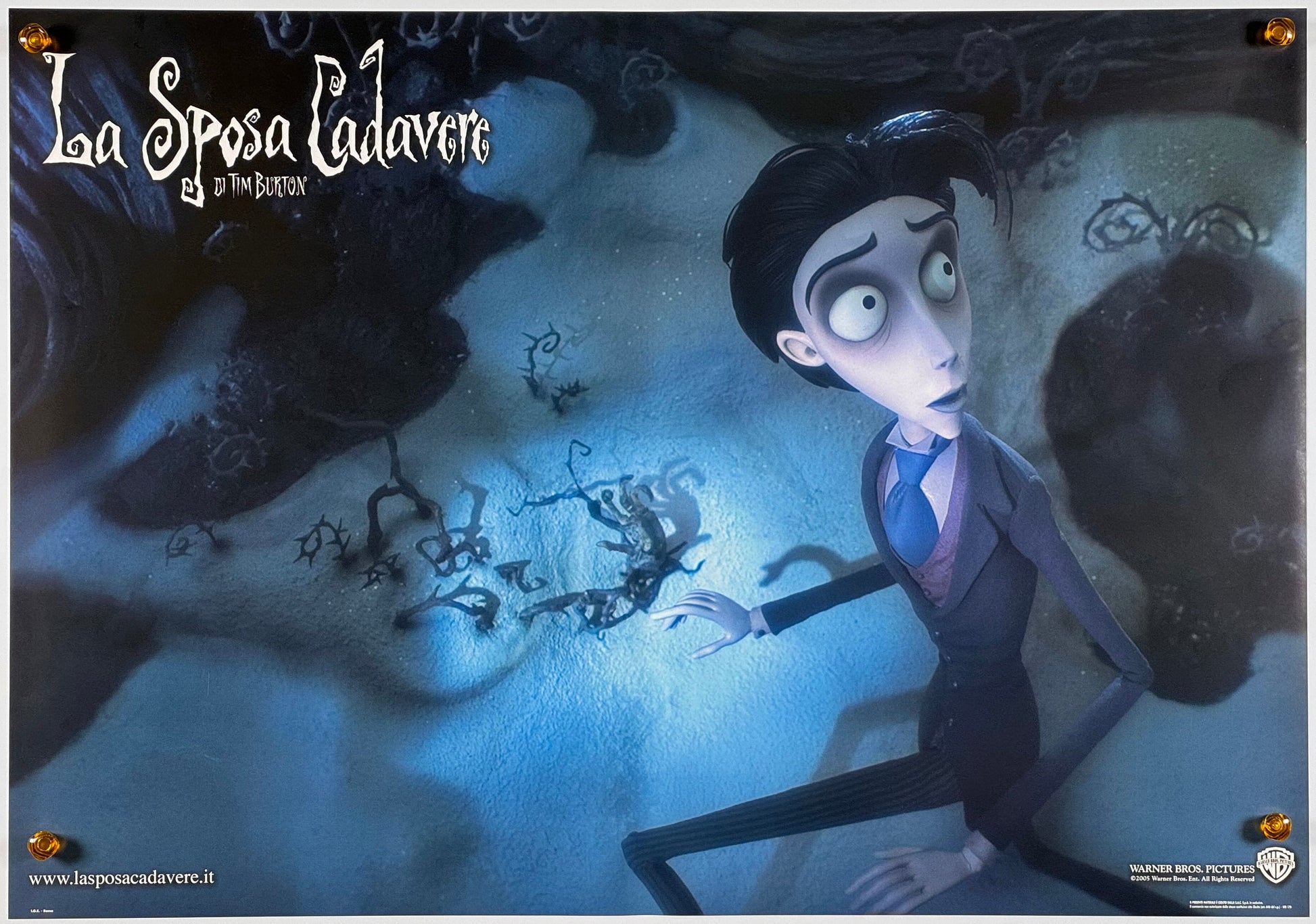 『ティム・バートンのコープスブライド』 映画 ポスター イタリア オリジナル [955]