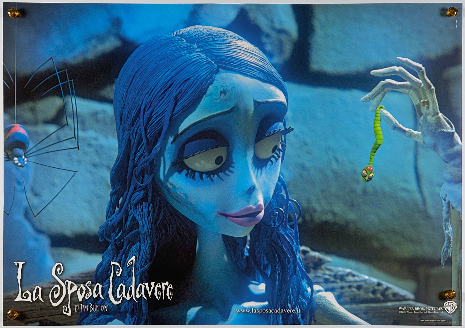 『ティム・バートンのコープスブライド』 映画 ポスター イタリア オリジナル [956]