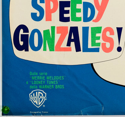 『ルーニー・テューンズ Arriva Speedy Gonzales』 映画 ポスター イタリア オリジナル [2980]_2